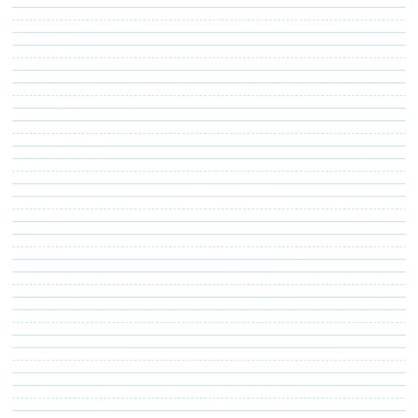 Printable Blank Writing Worksheet