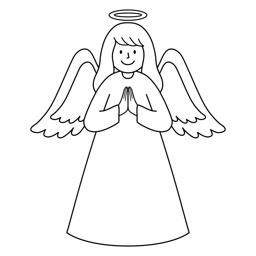 Printable Christmas Angel Crafts