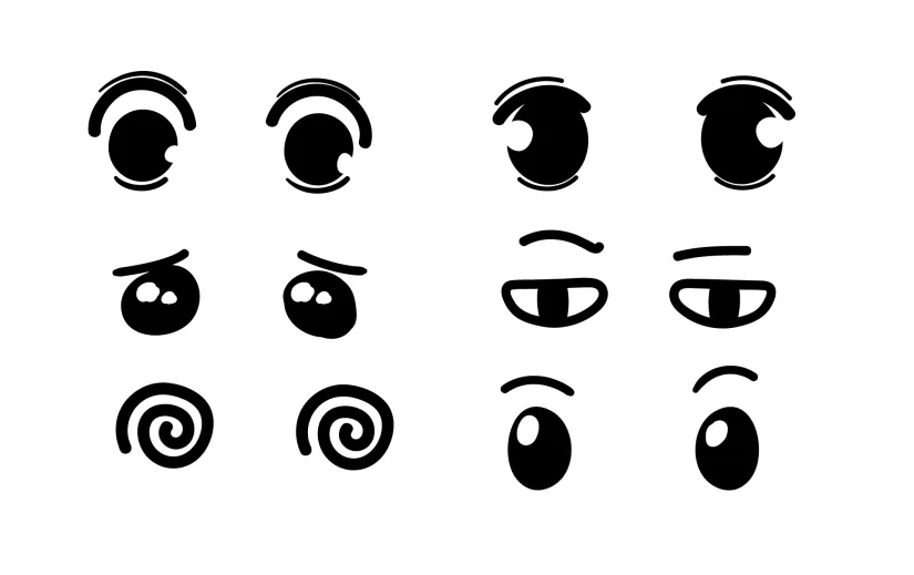 Printable Eye Patterns For Creative Crafts
