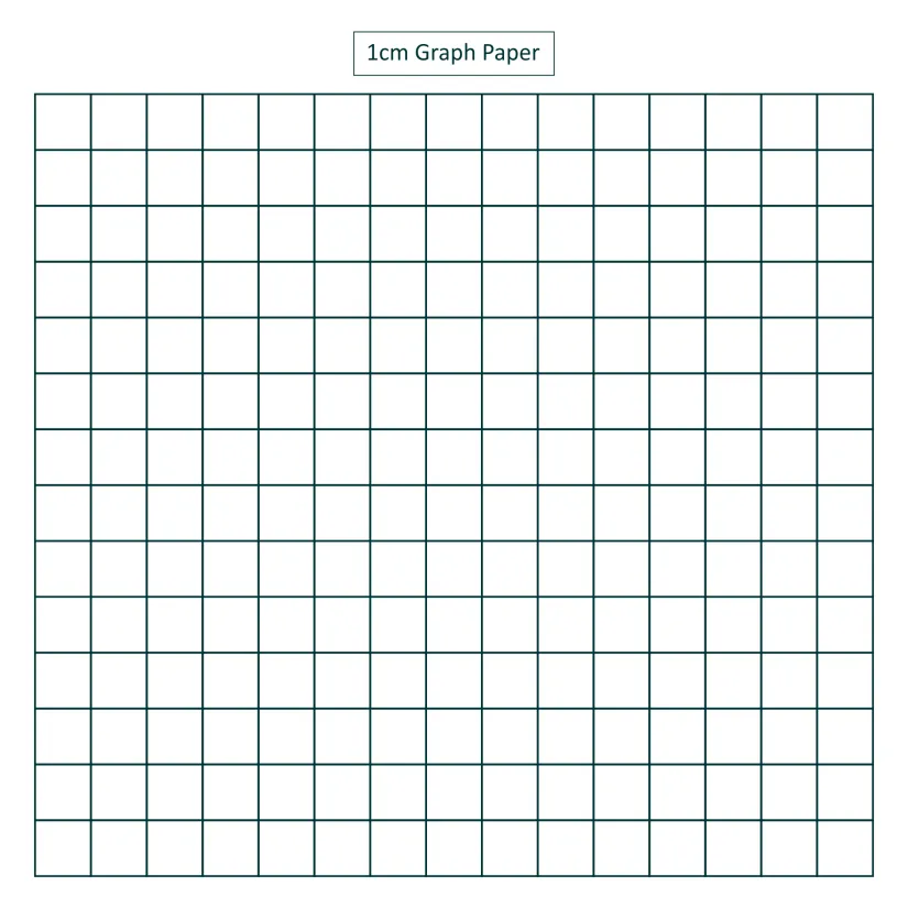 Printable Graph Paper 1 Cm Grid