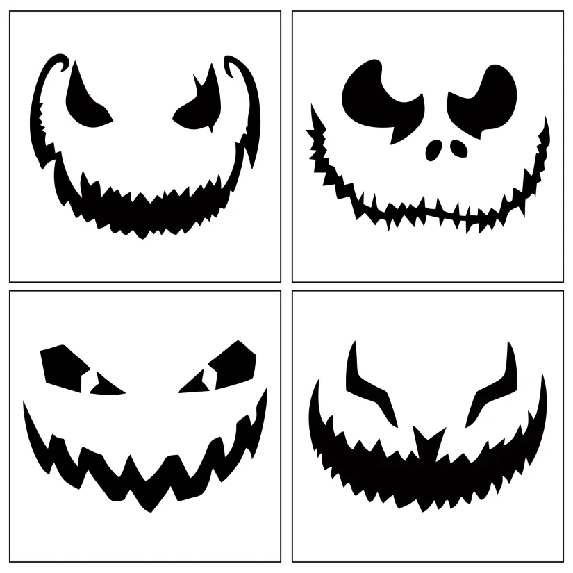 Printable Halloween Pumpkin Carving Designs