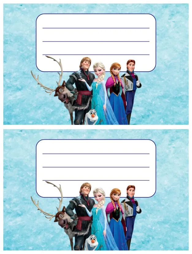 Printable Happy Birthday Cards Frozen Elsa