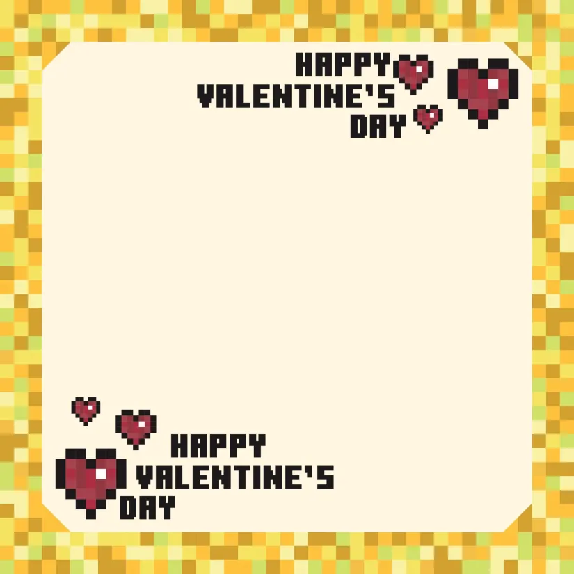 Printable Minecraft Valentine Cards For Classroom