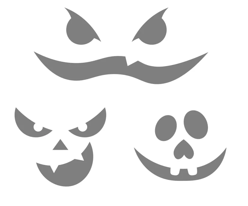 Printable Pumpkin Carving Patterns Templates