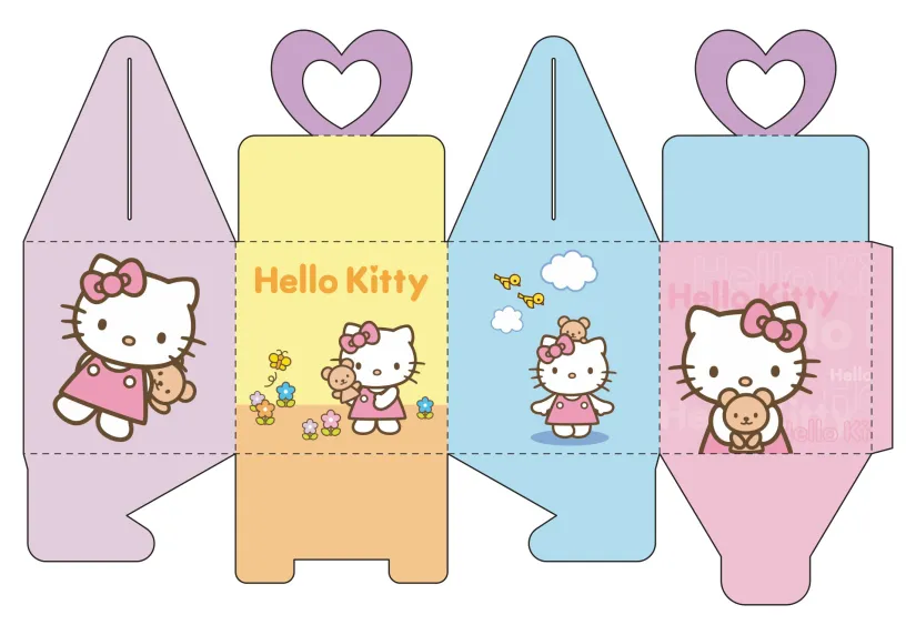 Printable Sanrio Paper Crafts Hello Kitty