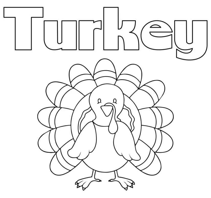 Printable Thanksgiving Coloring Pages