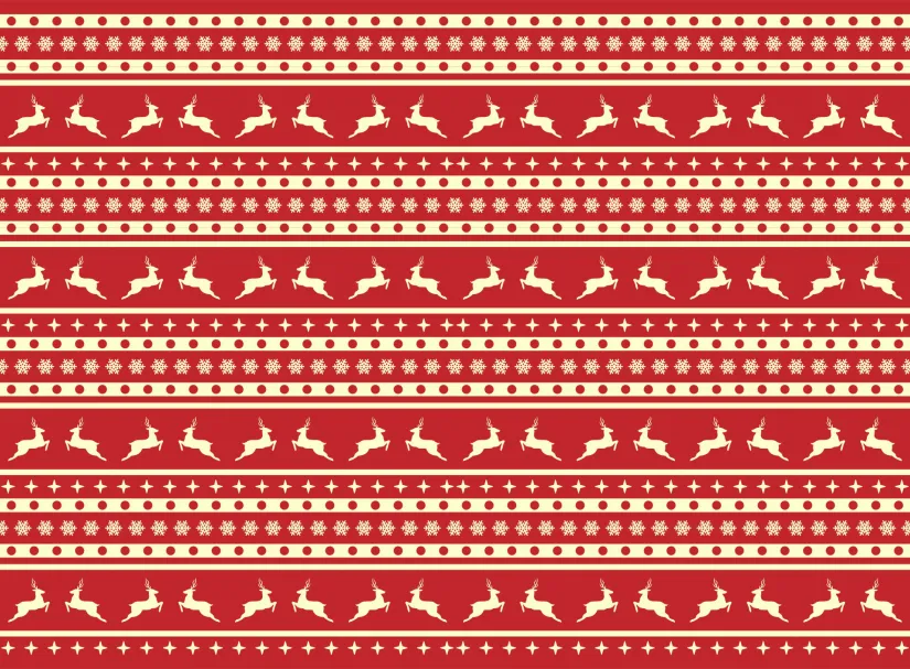 Printable Ugly Christmas Sweater Wrapping Papers