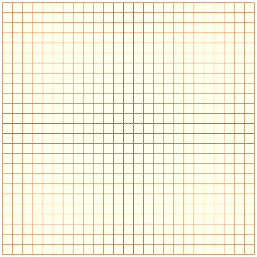 Regular Square Grid Paper Printable