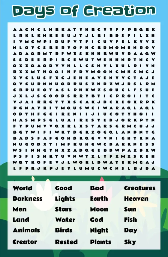 Rule Creation Word Search Printable