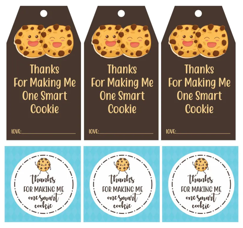 Smart Cookie Teacher Gift Printable