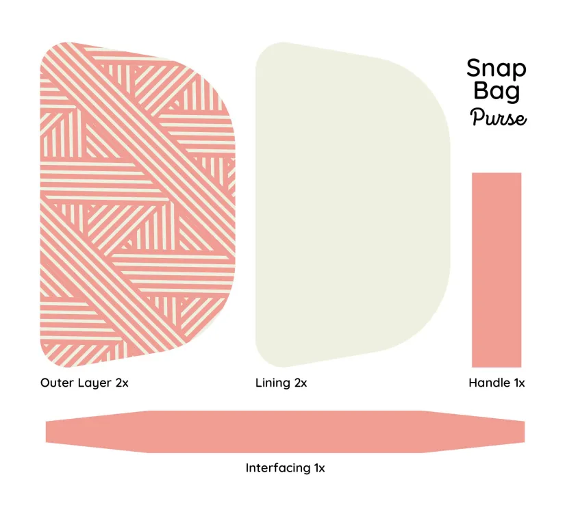 Snap Bag Purse Pattern Free