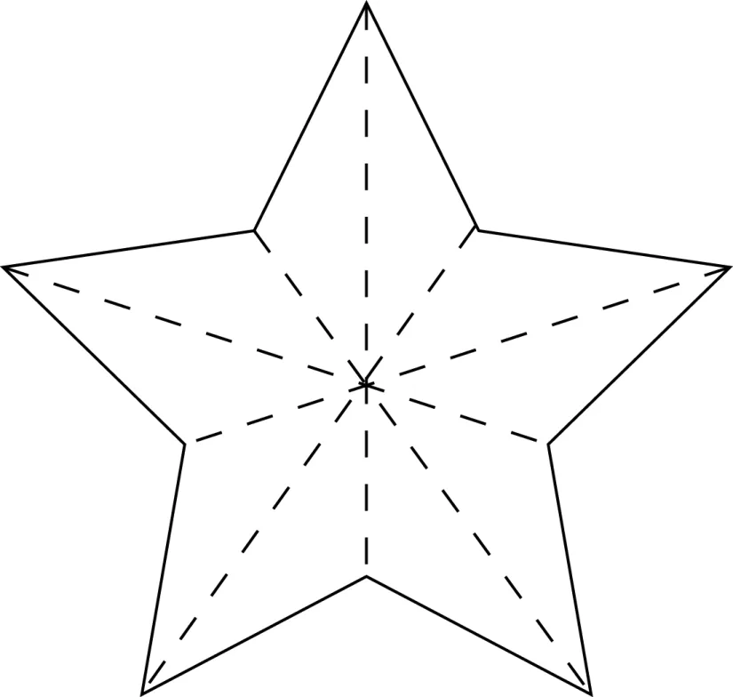 Star Cut Out Template