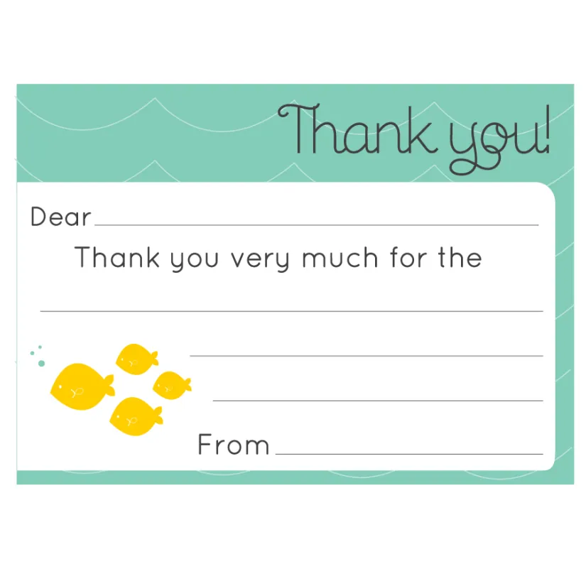 Thank You Cards Printable