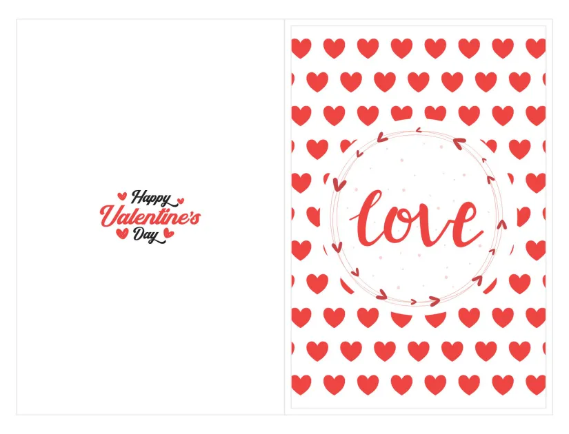 Valentines Day Cards Printable